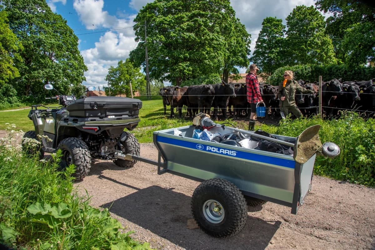 ATV-henger med tipp — leie i Bamble, 600 kg