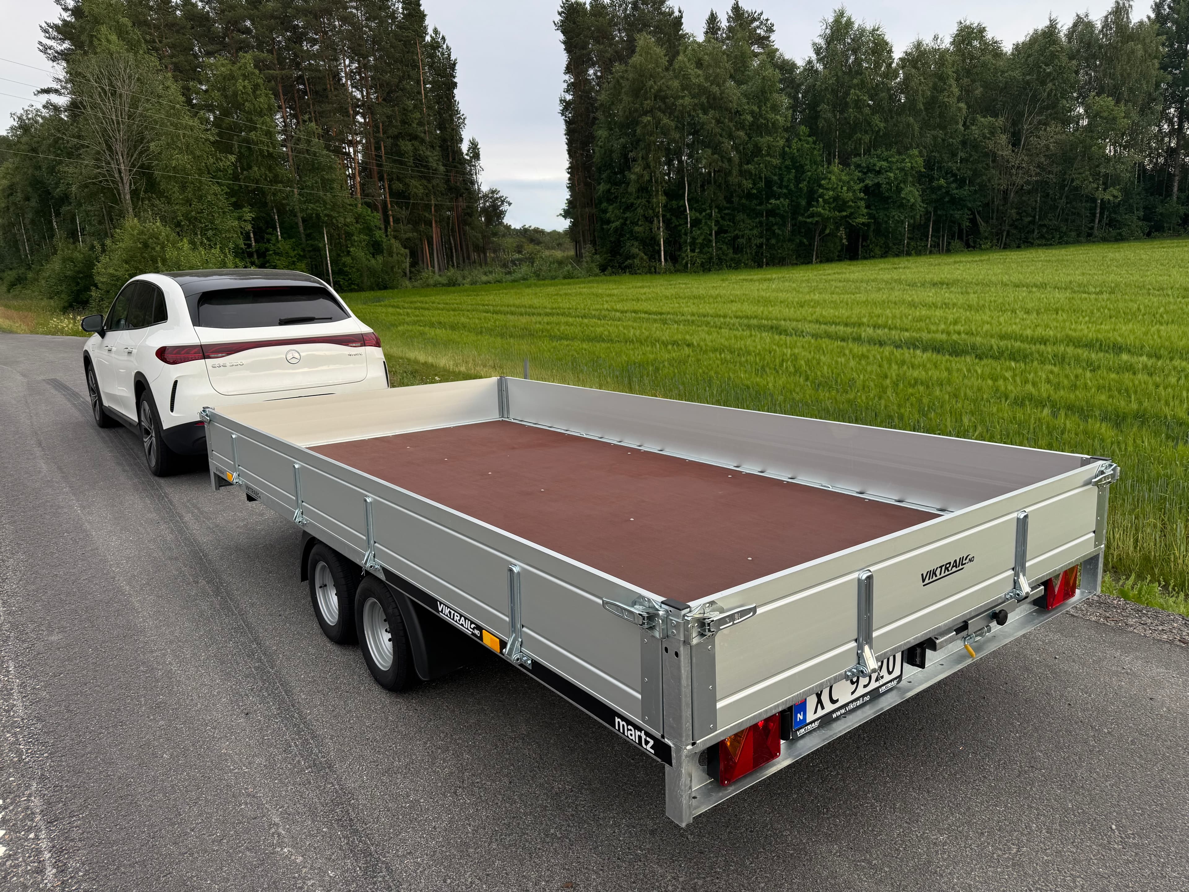 Biltransporthenger med tipp — leie i Bamble, 3000 kg